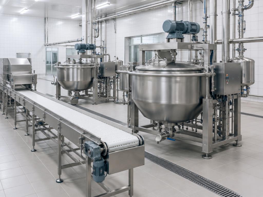 Food processing — Processlinjer, mixers, kokare, fryslinjer, skärning